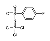 Phosphorimidic trichloride, [(4-fluorophenyl)sulfonyl]- 结构式