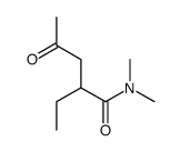 Pentanamide, 2-ethyl-N,N-dimethyl-4-oxo- 结构式