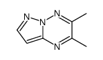 2,3-二甲基吡唑并[1,5-b][1,2,4]三嗪 结构式