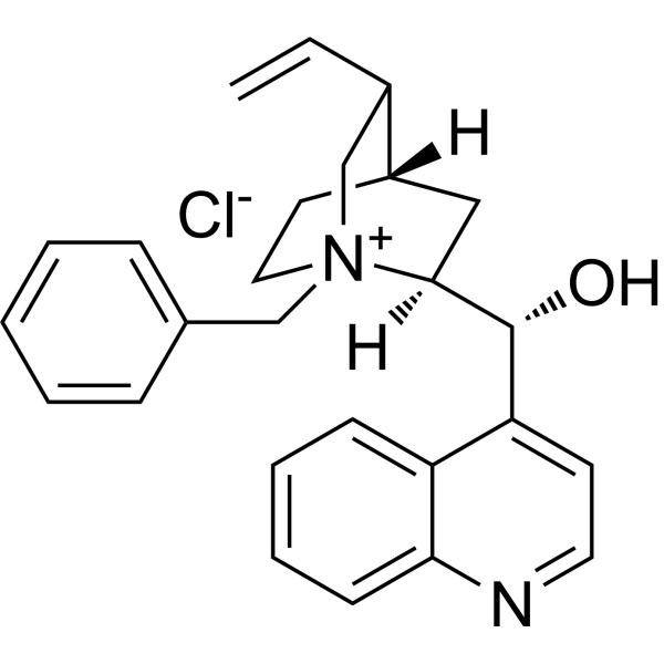 N-苄基氯化辛可宁丁 结构式