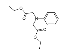 N-苯基亚胺二乙酸二乙酯 结构式