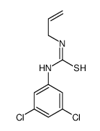N-(3,5-二氯苯基)-N'-2-丙烯基硫脲 结构式