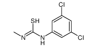 N-(3,5-二氯苯基)-N'-甲基硫脲 结构式