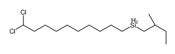Silane, dichlorodecyl[(2S)-2-methylbutyl]- 结构式