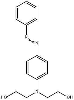2,2'-[(偶氮苯-4-基)亚氨基]二乙醇 结构式