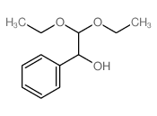 α-(二乙氧基甲基)苯甲醇 结构式