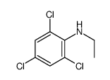 2,4,6-三氯-N-乙基苯胺 结构式
