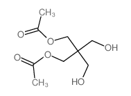2,2-双(羟甲基)-1,3-丙二醇 1,3-二乙酸酯 结构式