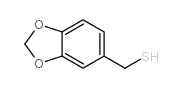 1,3-Benzodioxole-5-methanethiol 结构式