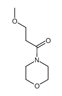 4-(甲氧基丙酰基)吗啉 结构式