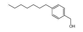 4-庚基苯甲醇 结构式