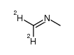 N-甲基-亚甲亚胺-d2 结构式