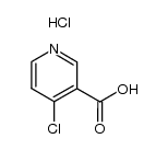 4-氯烟酸盐酸盐 结构式
