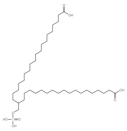 1-[(phosphonooxy)methyl]ethane-1,2-diyl distearate 结构式