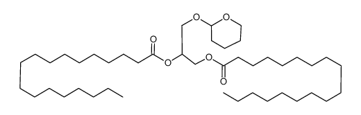 Stearic acid, [[(tetrahydro-2H-pyran-2-yl)oxy]methyl]ethylene ester (8CI) 结构式