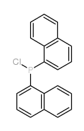 二(1-萘基)氯化膦 结构式