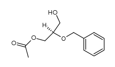 1,3-Propanediol, 2-(phenylmethoxy)-, 1-acetate, (2R)- 结构式