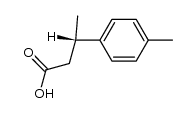 Benzenepropanoic acid, β,4-dimethyl-, (βS)- 结构式