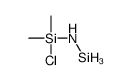 Iminobis(dimethylchlorosilane) 结构式