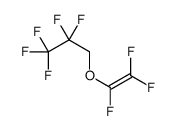 Propane, 1,1,1,2,2-pentafluoro-3-[(1,2,2-trifluoroethenyl)oxy]- 结构式