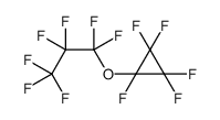 五氟(七氟丙氧基)环丙烷 结构式