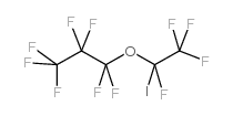 七氟-1-(1-碘-1,2,2,2-四氟乙氧基)丙烷 结构式