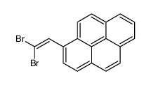 Pyrene, 1-(2,2-dibromoethenyl)- 结构式
