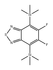 5,6-二氟-4,7-双(三甲基甲硅烷基)苯并[C][1,2,5]噻二唑 结构式