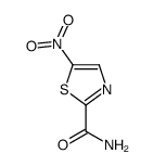 5-硝基噻唑-2-甲酰胺 结构式