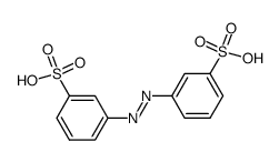 3,3'-偶氮二苯磺酸 结构式