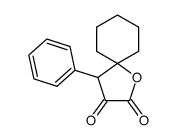4-phenyl-1-oxa-spiro[4.5]decane-2,3-dione 结构式