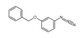 3-叠氮苯基苄基醚 结构式