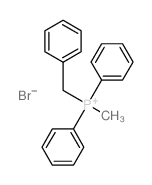 苄基甲基二苯基溴化鏻 结构式