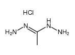 Acetohydrazid-hydrazon hydrochloride 结构式