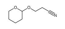 3-(tetrahydropyran-2'-yloxy)-propionitrile 结构式