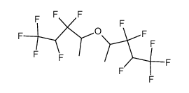 2,2'-氧双[3,3,4,5,5,5-六氟戊烷] 结构式