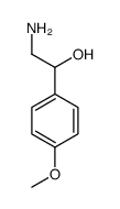 (R)-2-氨基-1-(对甲氧苯基)乙醇 结构式