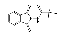 N-(1,3-二氧代-1,3-二氢-2H-异吲哚-2-基)-2,2,2-三氟乙酰胺 结构式