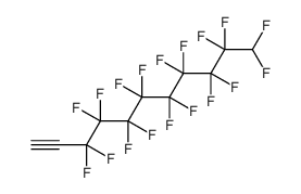 3,3,4,4,5,5,6,6,7,7,8,8,9,9,10,10,11,11-十八氟-1-十一炔 结构式
