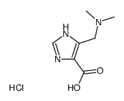5-二甲氨基甲基咪唑-4-羧酸盐酸盐 结构式