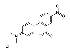 1-(2,4-二硝基苯基)-N,N-二甲基吡啶-1-鎓-4-胺 氯化物 结构式