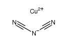 copper(II) dicyanamide 结构式