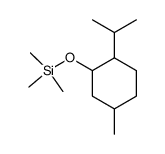trimethyl[5-methyl-2-(1-methylethyl)cyclohexyloxy]silane 结构式