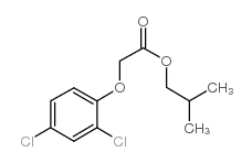 2,4-滴异丁酯 结构式