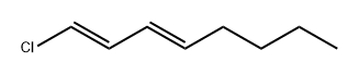 1,3-Octadiene, 1-chloro-, (1E,3E)- 结构式