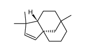 (-)-丁香三环烯 结构式