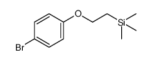 1-Bromo-4-[2-(trimethylsilyl)ethoxy]benzene 结构式