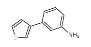 3-(噻吩-3-基)苯胺 结构式