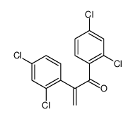 1,2-双(2,4-二氯苯基)-2-丙烯-1-酮 结构式