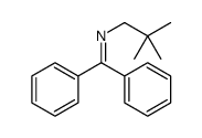 1-Propanamine, N-(diphenylmethylene)-2,2-dimethyl- 结构式